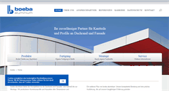 Desktop Screenshot of boeba.de